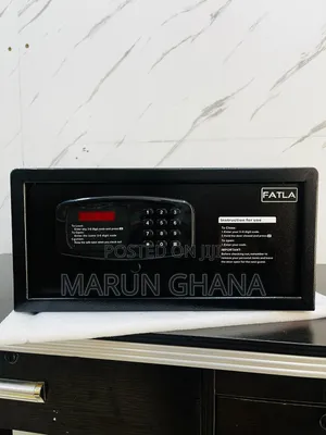Safe Locker For Hotel Rooms 12kg Digital | Fatla E-2042A | Hotel Grade | Digital Lock | 12kg | Door Alarm | Admin Password Override