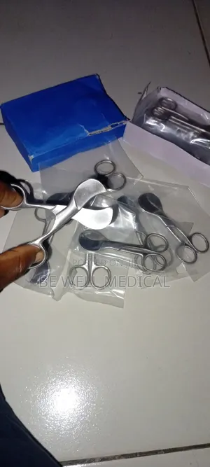 Umbilical Cord Scissors | Stainless Steel | Sharp Precise Cut | Autoclavable | Neonatal Delivery Use