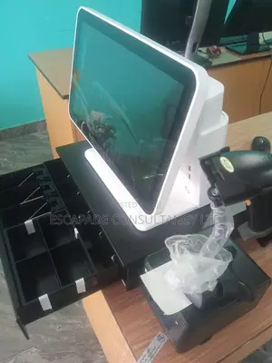 Pos Computer Single Screen With I3,128gb Ssd,8gb RAM Combo