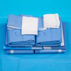 Sterile Laparatomy Pack | Maximum Coverage | Sterile Drape Field | All-Layer Protection | OB & General Surgery