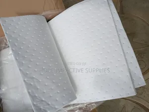 Oil Absorbent Pad(100/Bale) | 100/Bale | Oil & Chemical Absorbent | Polypropylene | Spill Containment Grade