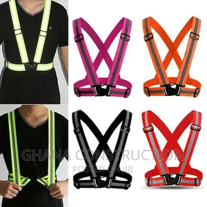 Adjustable Safety Reflective Vest Belt Stripe