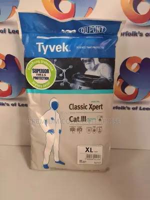Tyvek Classic Xpert Overalls | DuPont Tyvek® | Flash-Spun HDPE | Biohazard & Chemical Protection | Elastic Wrist & Ankle