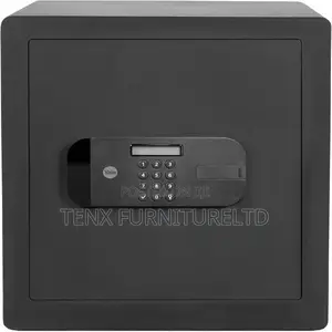 Safe (Motorised 38.5L) Temper Proof | Steel | Digital PIN + Override Key | Fireproof | Internal Shelf | Home & Office Use