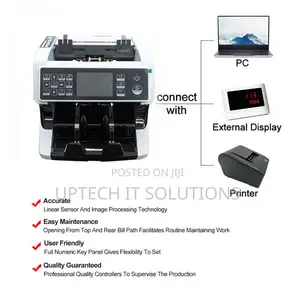 Al-920 Dual Cis Detector Bill Counter With In Built Battries