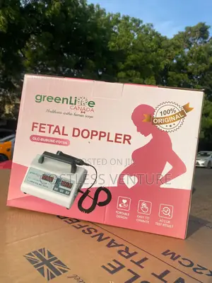 Greenlife Fetal Doppler-Fd19a | Handheld Ultrasound | Crystal-Clear FHR Audio | Rechargeable | Prenatal Grade