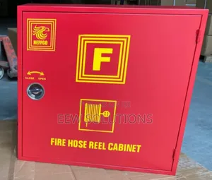 Fire Hose Reel With Cabinet | 30m × 1" Hose Reel | Wall/Surface Mounted | Meets BS 5306 | Cabinet with Lock
