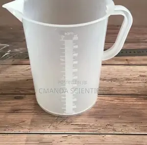 Beaker With Handle | Borosilicate | Graduated | Spout | Heat-Resistant | Lab & Clinical Chemistry Use