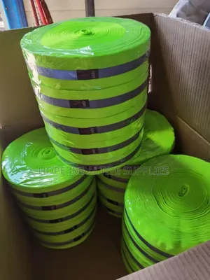 Middle - Ash Reflective Tape (Green And Orange)