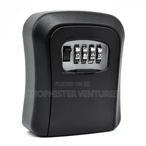 Key Lock Box Safe Security Key | Wall-Mount | Resettable Combination | 28–48 Key Capacity | Steel | Key Management Grade