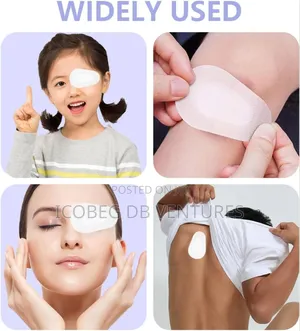 10pcs Disposable Eye Pads, Sterile Eye Patch Wound Dressing