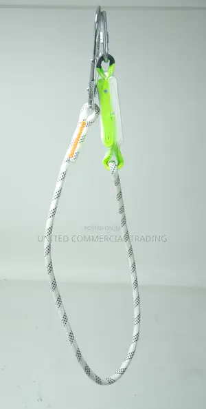 Fall Arrest Lanyard Single & Energy Absorber | EN 354/355 | Energy Absorber | Galvanised Wire Rope | Snap Hook | Fall Arrest Grade