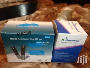 Blood Glucose Test Strips With Lancet Only