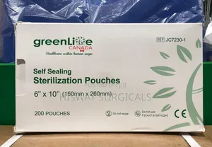 Sterilization Pouch | Peel-Seal | Heat-Resistant | Sterility Indicator | Autoclave Compatible