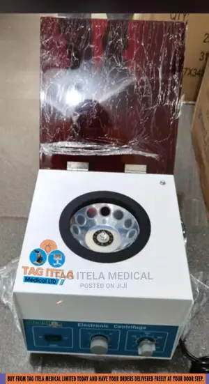 Centrifuge (12 Bucket Manual) | Digital/Manual | Safety Switch | Metal Lid | High-Speed | Lab & Clinical Grade