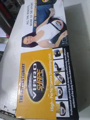 Vibro Shape | Electric Muscle Stimulation | Fat Burning | Massage & Pain Relief | Portable