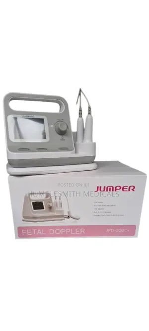 Fetal Doppler With Two Probes | Handheld Ultrasound | Crystal-Clear FHR Audio | Rechargeable | Prenatal Grade
