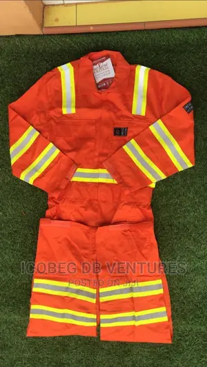 Fire Retardant Coverall | FR Fabric | Arc Flash Rated | Full Zip | Elastic Waist | NFPA 2112 Compliant
