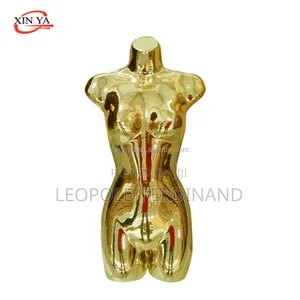 Lady Half Golden Mannequin