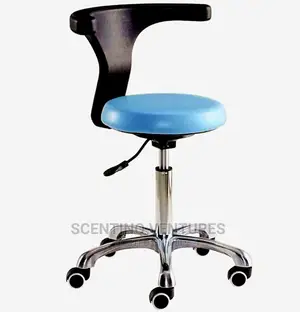 Doctor's Stool With Back Rest