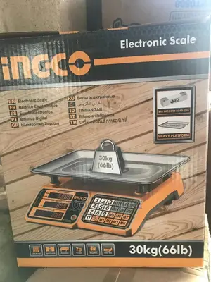 Ingco Electronic Scale – Digital Weighing Scale – Platform, Hanging, Pricing & Pocket Scales