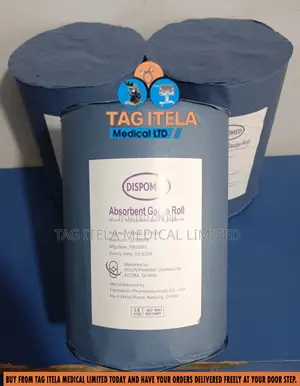 Gauze Roll (100yards) | Medical-Grade | 100% Cotton | Sterile | Absorbent | Wound Care & Dressing