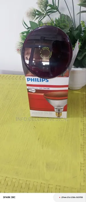 Portable Infrared Light | Far-Infrared | Adjustable Stand | 5-Bulb | Therapeutic Heat | Pain & Muscle Relief