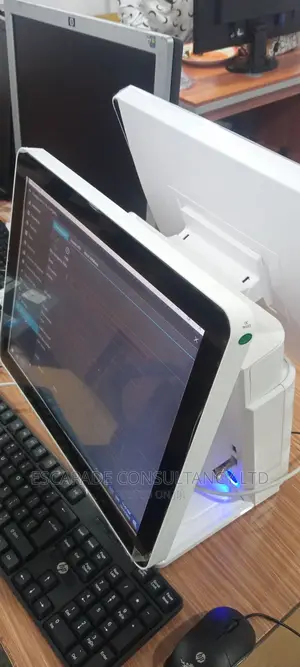 Pos Computer Dual Screen 128gb Ssd, 8gb RAM