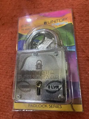Untop Majesty 70mm Padlock | Safety Grade | Certified Materials | Industrial & Site Ready | Durable Construction