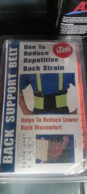 Tara Back Support Belt | Lumbar Support | Adjustable | Reduces Back Strain | Breathable | Industrial Work Grade