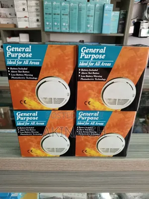 General Purpose Smoke Detector With Battery