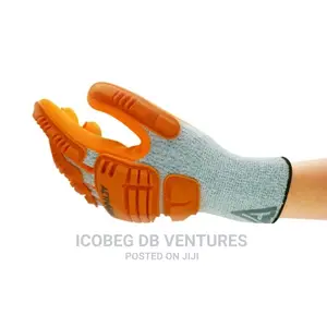 Activa Rmr Gloves/ Vibration Resistant Gloves | HexArmor | TPR Impact Protection | Seamless Coated | ANSI Cut A4 | EN 388 Certified