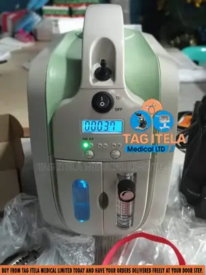 Oxygen Concentrator (5ltrs Rechargeable) | 5–10L/Min | 93% Purity | Humidifier Bottle | Adjustable Flow | Home & Clinical