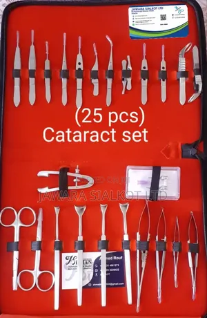 Cataract Kit Ophthalmic Cataract Set 25 Pcs