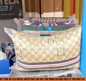 Bed Pillow (Single) | Premium Polyester Fill | Soft & Supportive | Hospital & Home Patient Comfort