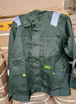 American Safety Coverall, Top And Down - Army Green.