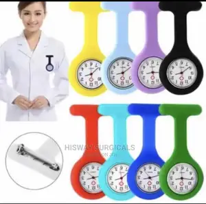 Breast Watch | Hygienic Fob/Breast | Second Hand | Quartz | Infection Control | Nursing Grade