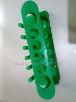 Plastic Rack for Test Tube | Plastic | Hanger for Drying | 24-Hole | Lab & Clinical Use