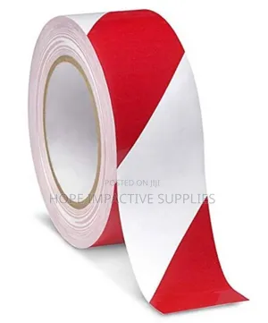 Floor Marking Tape - Red And White