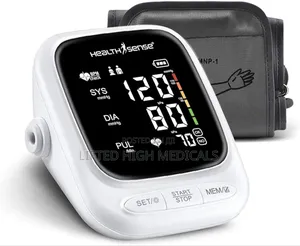 Healthsense Heart-mate Bp Monitor | Digital Automatic | Upper Arm | Large LCD | Irregular Heartbeat | Memory Recall
