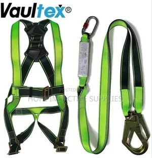 Safety Full Body Harness With Double Lanyards(Vaultex).