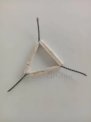 Pipe Clay Triangle | Clay Wire Frame | Triangle | Crucible Support | Lab Heating Applications