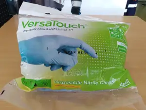 Ansell Versatouch Disposable Nitrile Gloves | Nitrile Coated | Oil & Chemical Resistant | Polyester Liner | All Sizes | EN 374 / EN 388