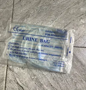 Urine Bags | 2000ml | Anti-Reflux Valve | T-Tap Outlet | Sterile | ICU & Ward Use