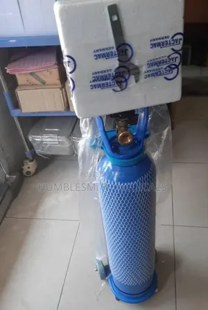 Oxygen Cylinder 10liters With Trolley and Guage