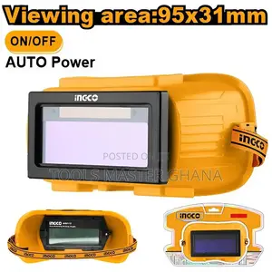 Auto-darkening Welding Goggle - Ahm112 | Auto/Fixed Shade DIN 4-13 | PC Lens | UV/IR Protection | Anti-Fog | EN 175 Welding Grade