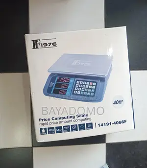 Price Computing Scale – Digital Weighing Scale – Platform, Hanging, Pricing & Pocket Scales