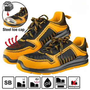 Safety Boots # SSH81SB.42/43/44/45 | Steel Toe SB | EVA/Rubber Outsole | Suede/Textile Upper | Anti-Slip | EN ISO 20345 SB