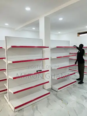 Double Sided End Unit Supermarket Shelves for Retail Store Gondola