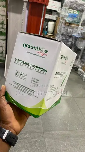 Greenlife (10ml) Syringes – Sterile Disposable Syringe, IV Cannula & Catheter